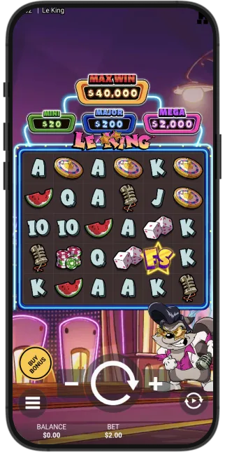 Le King Jugar por dinero real