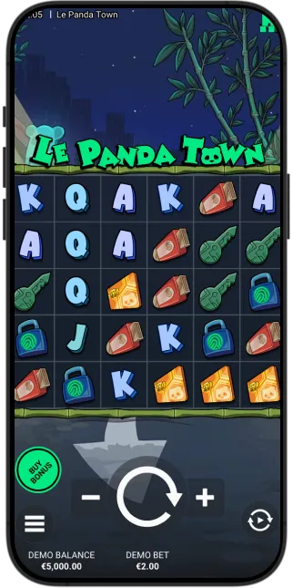 Le Panda Town Jugar por dinero real