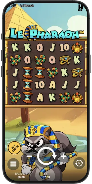 Le Pharaoh Jugar por dinero real