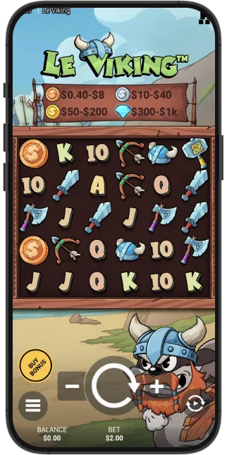 The Le Viking slot by Hacksaw Gaming on PC and mobile.