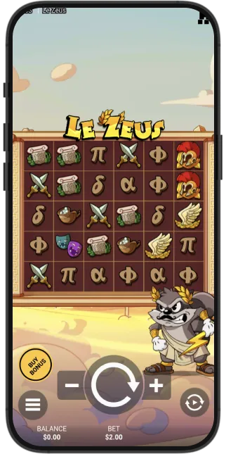 Le Zeus Jugar por dinero real
